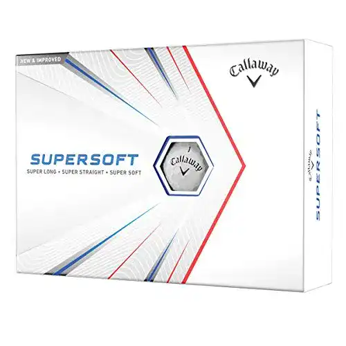 Callaway Supersoft Golfbälle 12er Pack Hochwertige Golfbälle