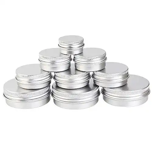 Blechdose Decareta 24 Stück Aluminiumdosen mit Schraubdeckel