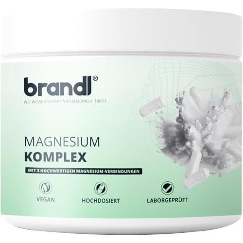 Magnesium hochdosiert von brandl – Tabletten mit 400 mg Magnesium