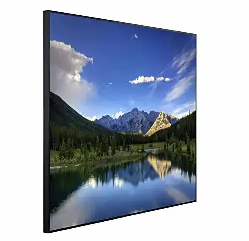 Infrarot-Bildheizung Ecowelle 600 Watt Effiziente Heizung mit Bild