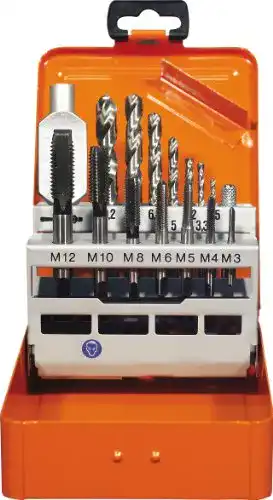 Gewindebohrer Projahn 91013 Einschnitt Set 15-teilig