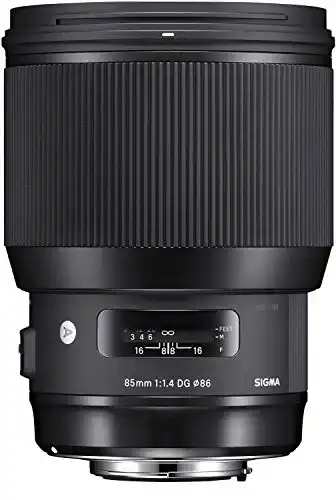 Sigma 85mm F1.4 DG HSM Art Objektiv für Canon EF Bajonett