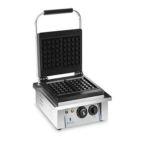 Waffeleisen aus Gusseisen von Royal Catering Waffelautomat für Gastronomie