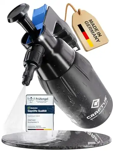 Handsprüher Craftus Drucksprüher 1L für gleichmäßige Flüssigkeitsverteilung