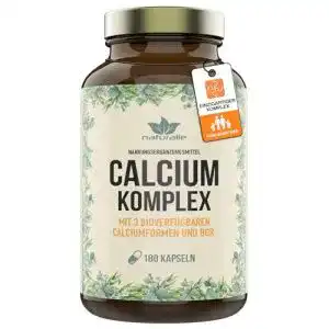 Calcium Kapseln mit 230 mg reinem Calcium im 3-fach Komplex