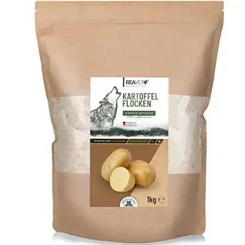 Kartoffelflocken Reavet für Hunde 1kg Natürliche Flocken ohne Getreide