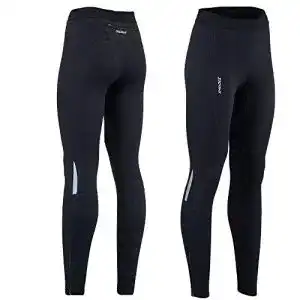 Thermo Laufhose Damen Silvini Rubenza Sport Leggings für Winteraktivitäten