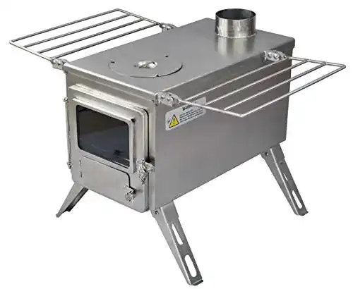 Winnerwell Nomad Zeltofen – Tragbarer Holzofen für Outdoor-Aktivitäten