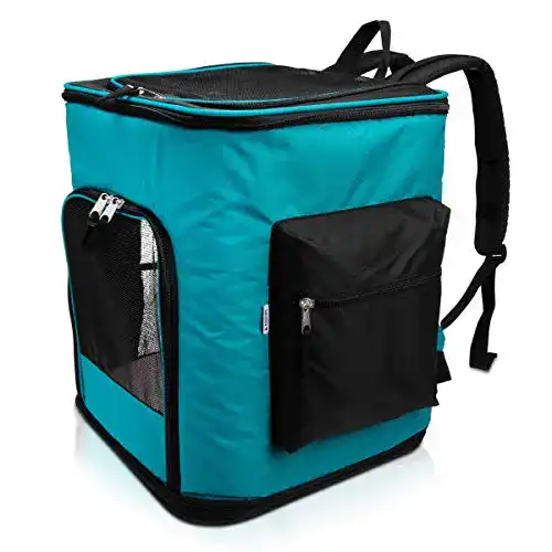 Faltbare Hundebox und Rucksack für Hunde und Katzen
