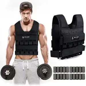 Gewichtsweste 5BILLION FITNESS Monstervest von 1 kg bis 20 kg