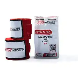 Boxbandagen ActiveVikings 4m mit Klettverschluss für Kampfsport