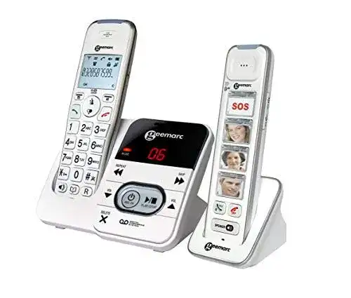 Seniorentelefon Geemarc Mobility Pack Duo für Senioren mit Fototasten