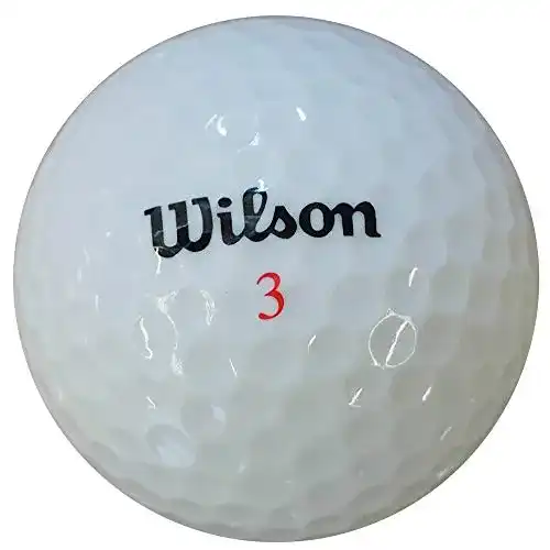 Golfball Wilson Com Golfbälle Ultra ähnlich weiß, 24er Pack