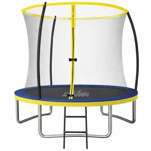 Trampolin 244 cm Zero Gravity Outdoor – TÜV-geprüft und sturmsicher