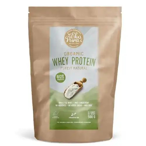 Bio Whey Protein Ekopura Bio Molkenprotein 500g mit 80% Protein