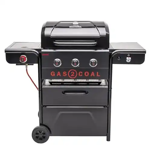 Kombigrill Char-Broil Gas2Coal 2.0 330 Special Edition mit 3+1 Brennern