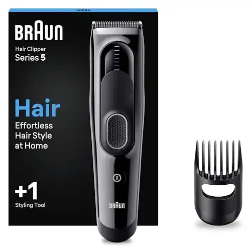 Braun Haarschneider für Herren Präzises Trimmen zu Hause