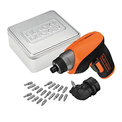 Akkuschrauber Black+Decker Pivot CS3653LCAT mit 3.6V und 1.5Ah Li-Ion