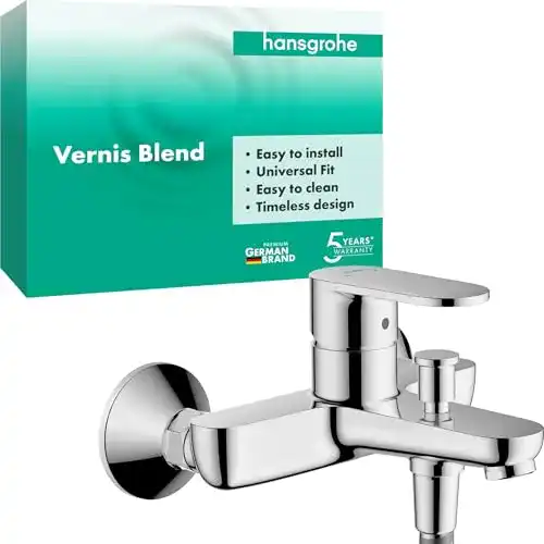 Badewannenarmatur Hansgrohe Vernis Blend für Aufputz-Installation