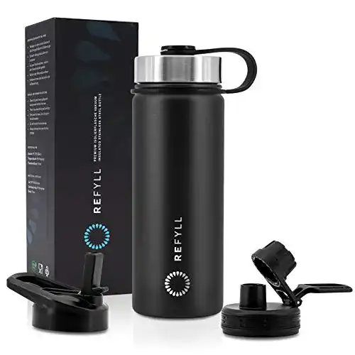 Edelstahl-Trinkflasche REFYLL für umweltfreundliche Hydration