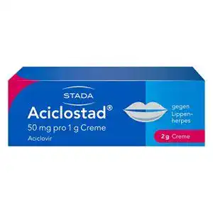 Aciclostad Creme zur Behandlung von Lippenherpes