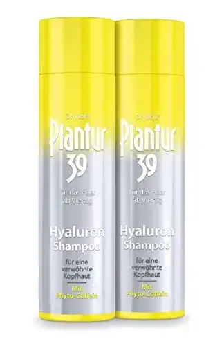 Plantur 39 Hyaluron-Shampoo 2 x 250 ml für trockene Kopfhaut