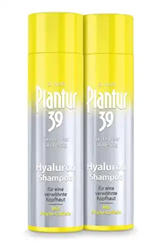Plantur 39 Hyaluron-Shampoo 2 x 250 ml für trockene Kopfhaut