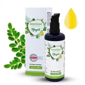 Moringa Öl von Moringa Maya Garden – Kaltgepresstes Hautpflegeöl
