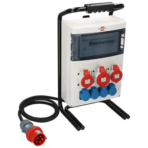 Brennenstuhl Baustromverteiler für Außenbereiche mit FI-Schutz