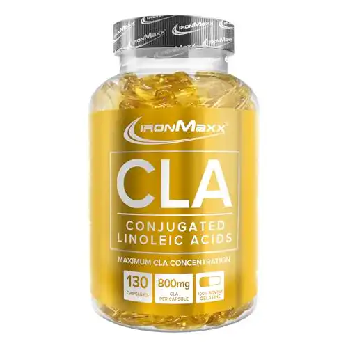 CLA Kapseln IronMaxx mit Linolsäure – 130 Kapseln im 1er Pack