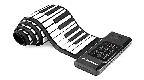Rollpiano Funkey RP-88A mit 88 Tasten und MIDI-Funktion