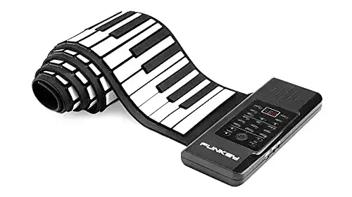 Rollpiano Funkey RP-88A mit 88 Tasten und MIDI-Funktion