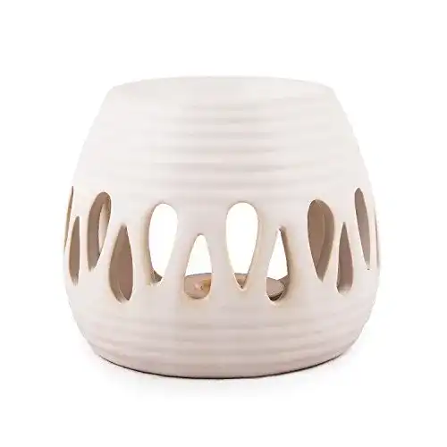 Duftlampe Pajoma Keramik Simple in Weiß, 8 cm hoch