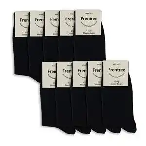 Socken Leoodo 10 Paar Herren Damen aus gekämmter Baumwolle, TÜV geprüft