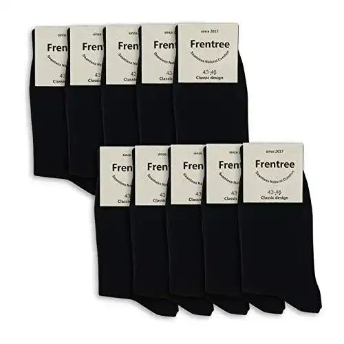 Socken Leoodo 10 Paar Herren Damen aus gekämmter Baumwolle, TÜV geprüft