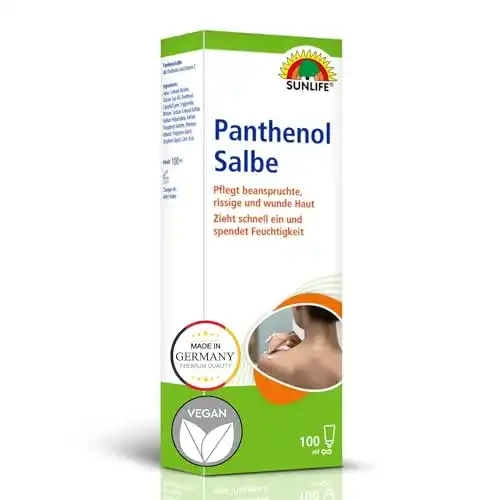 Wund- und Heilsalbe Sunlife Panthenol Schutz-Pflegesalbe 100 ml