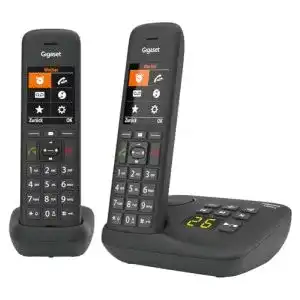 Gigaset C575A Duo Telefonanlage mit 2 schnurlosen DECT-Telefonen
