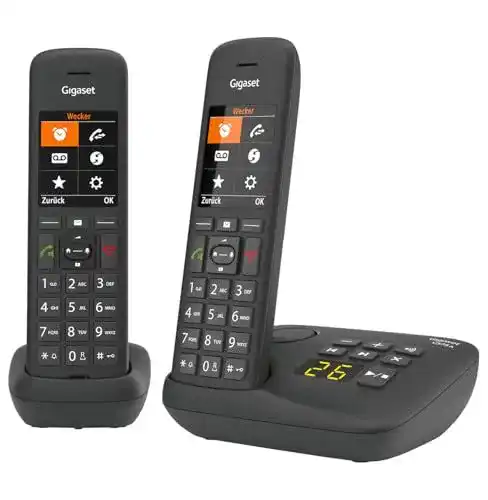 Schnurloses Telefon-Duo Gigaset C575A mit Anrufbeantworter