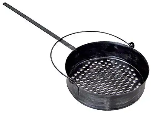 Maronipfanne El Zorro IMEX Bratpfanne aus Eisen für Kastanien, 30 cm