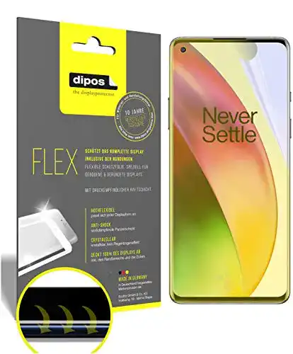 Dipos Panzerglas für OnePlus 8 Pro – 2X Schutzfolie, kompatibel