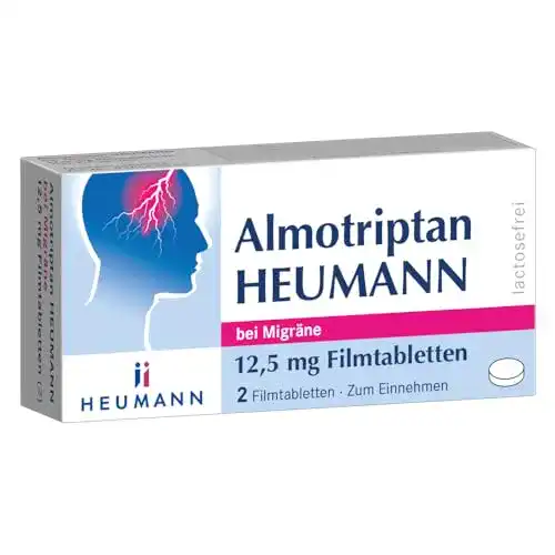 Almotriptan Heumann 12,5 mg – Migräne-Tabletten zur akuten Behandlung