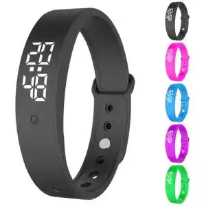 Armbanduhr mit Vibrationsalarm für Erinnerungen und Wecker