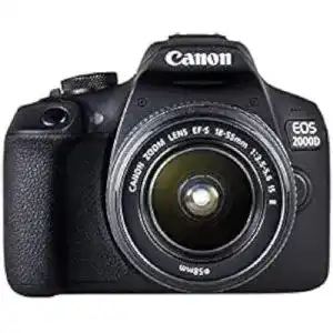 Canon EOS 2000D Kit 18-55mm IS II – Spiegelreflexkamera für Einsteiger