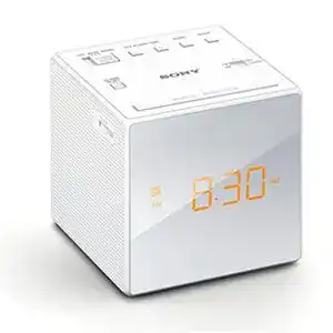Sony ICF-C1W Uhrenradio mit LED-Display und Alarmfunktionen