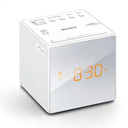 Sony ICF-C1W Uhrenradio mit LED-Display und Alarmfunktionen