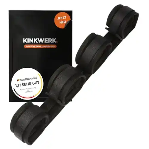 Handschellen Kinkwerk Spreizstange mit Hand- und Fußfesseln 55 cm