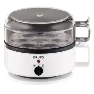 Eierkocher Krups F23070 mit Wasserstandsanzeige für bis zu 7 Eier
