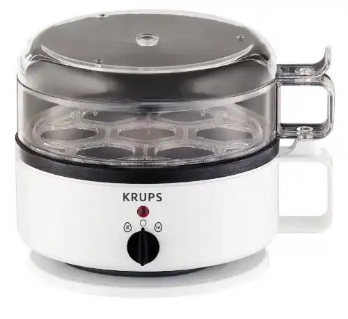 Eierkocher Krups F23070 mit Wasserstandsanzeige für bis zu 7 Eier