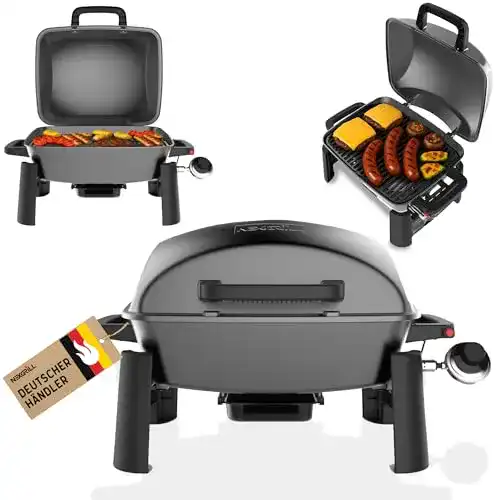 Balkongrill Nexgrill Tragbarer 1-Brenner Gasgrill, Tischgrill klein