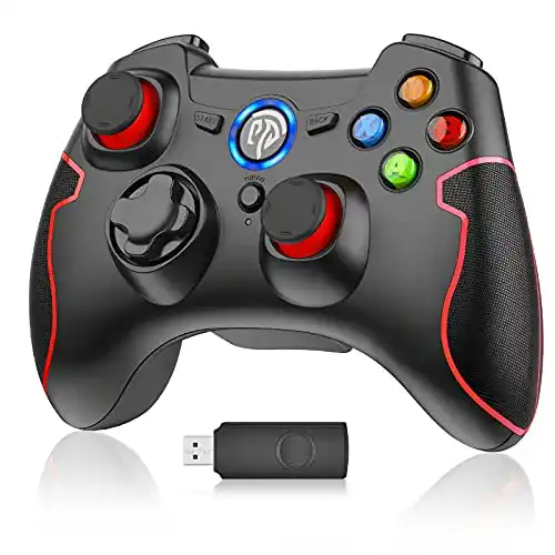 EasySMX PS3 Controller 2.4G Wireless Gamepad für PS3, PC und Android TV